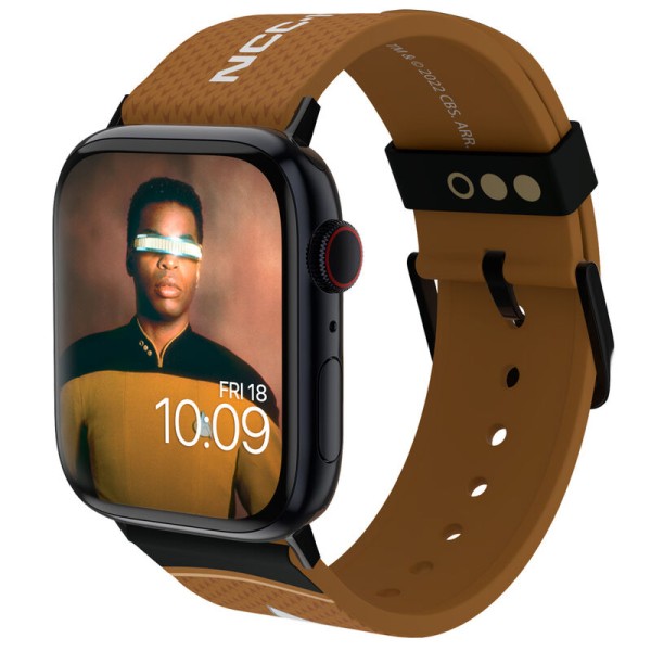 Star Trek The Next Generation - Watch Band für Apple Watch - Engineering Gelb