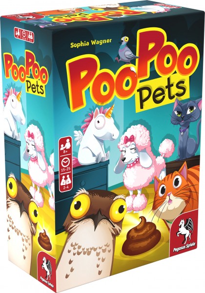 Poo Poo Pets - Ein tierisch wildes Würfelspiel (Deutsch/Englisch)