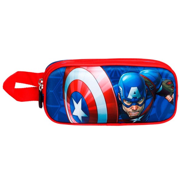 Karactermania 02927 Marvel Captain America Patriot 3D Schlampermäppchen