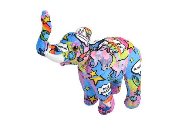 Wild Republic 26861 Message - Elefant Elephant ca 30cm Plüsch