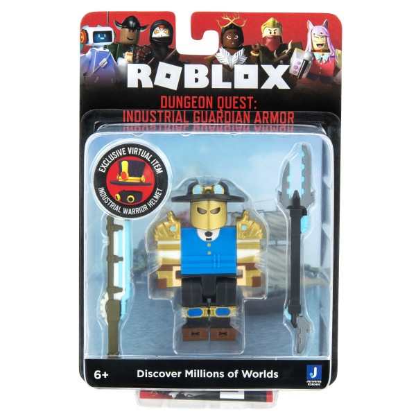 Roblox Mix & Match Figur mit Zubehör - Industrial Guardian Armor ROB0490