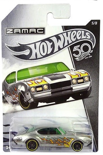 Hot Wheels Zamac 50 Jahre Edition Sammelfahrzeuge - '68 Olds 442