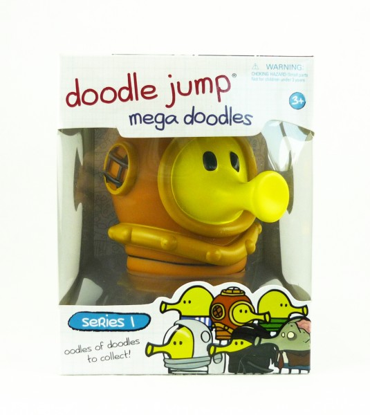 Doodle Jump mega doodles Serie 1 Sammelfigur in Box - Diver Taucher
