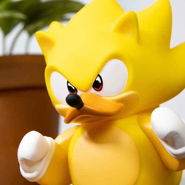 Badeente Numskull TUBBZ Cosplaying Duck - Sonic the Hedgehog - Super Sonic