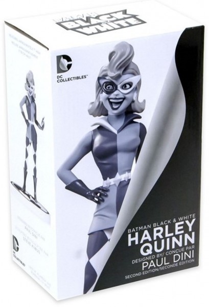 DC Comic Collectibles Batman Black & White Harley Quinn Statue ca 18cm Sammelfigur