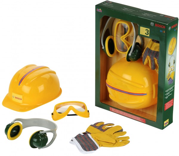 Bosch Zubehör-Set Bauarbeiter 4teilig Kleinkinder Spielzeug 8537