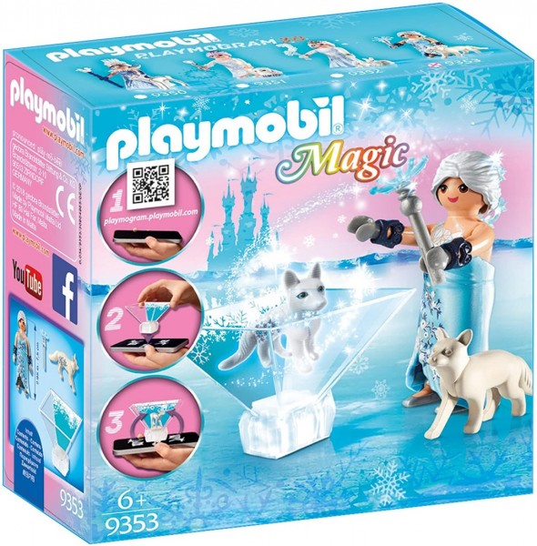 Playmobil 9353 Magic Prinzessin Winterblüte Playmogram 3D Spielset