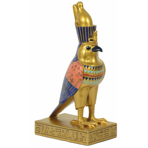 Ancient Egypt Horus ca. 22 cm Handbemalt Dekogegenstand Ägypten MC90042