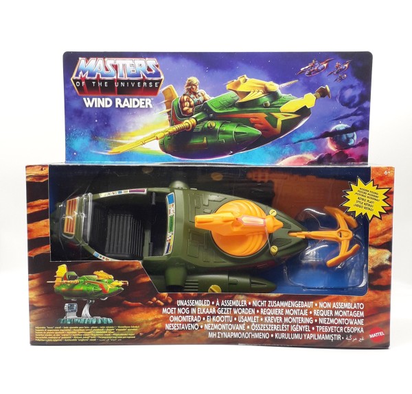 Mattel GYY34 Masters of the Universe Origins Actionfigur He-Man Wind Raider 30cm