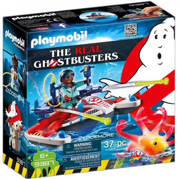 Playmobil The Real Ghostbusters Zeddemore mit Aqua Scooter 9387