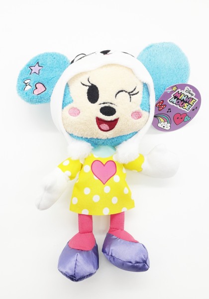 Disney Minnie Mouse Maus Tokyo ca 25cm Plüsch Kuscheltier - in lila Schuhen