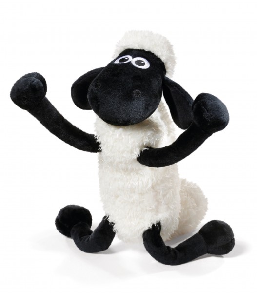 Nici 41484 Shaun das Schaf mit Biegefunktion / biegbaren Gelenken ca 35cm Plüsch