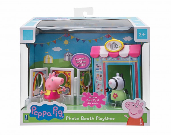Peppa Pig Spielset Fotoautomat mit 2 Figuren und Zubehör PEP0558