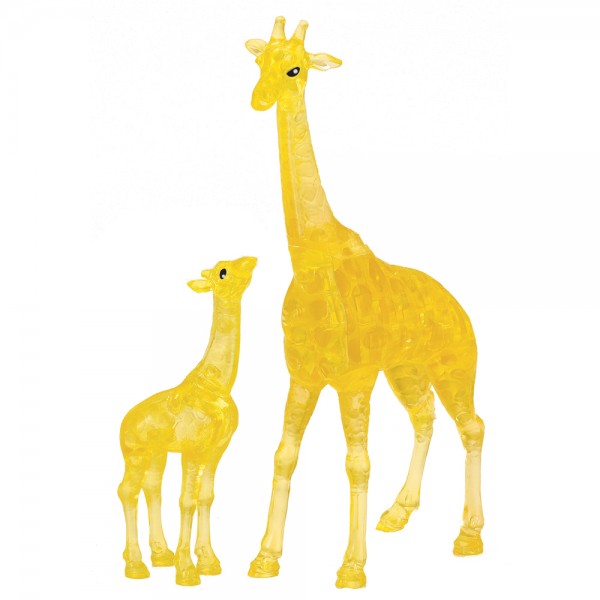 Crystal Puzzle 3D - Giraffenpaar mit Baby 38 Teile ca. 10cm 59177