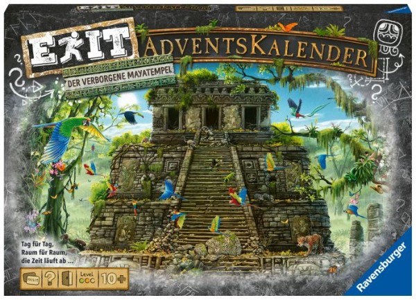 Adventskalender Exit - Der verborgene Mayatempel ab 10J