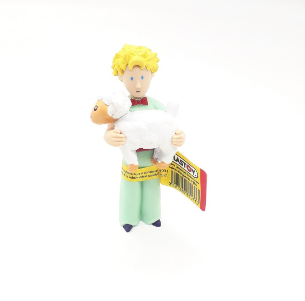 Plastoy 61031 Der Kleine Prinz mit Schaf 7cm Sammelfigur Spielfigur