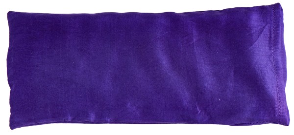 Berk EN-217 Augenkissen Seide violett mit Leinsamen & Lavendelblüten gefüllt