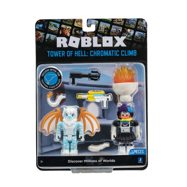 Roblox Mix&Match 2 Figuren mit Zubehör - Tower of Hell - Chromatic Climb ROB0685