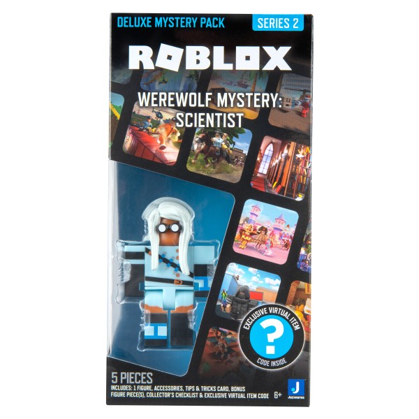 Roblox Deluxe Mystery Pack inkl. Bonusteile Serie 2 - Werewolf Mystery: Scientist