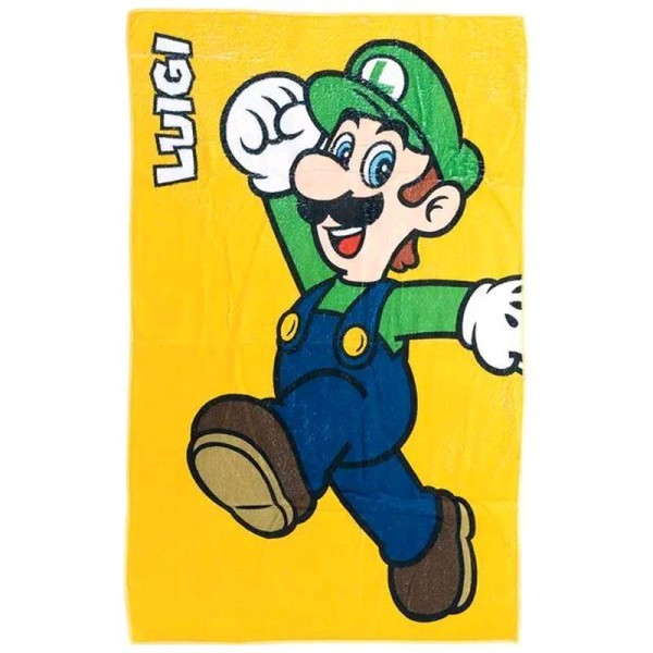Nintendo Super Mario Bros Handtuch 50x80cm 554412 - Luigi