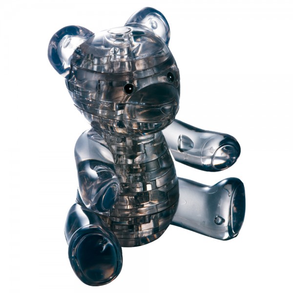 Crystal Puzzle 3D - schwarzer Teddybär 41 Teile ca. 10cm 103114