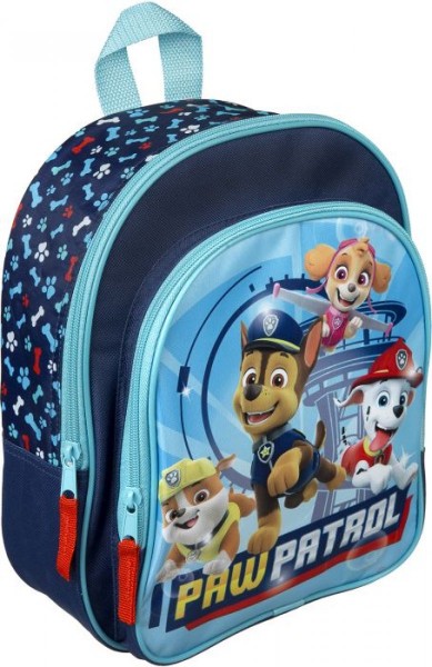 Paw Patrol Kinder Rucksack mit 2 Taschen und allen 4 Charakteren PPAT7601