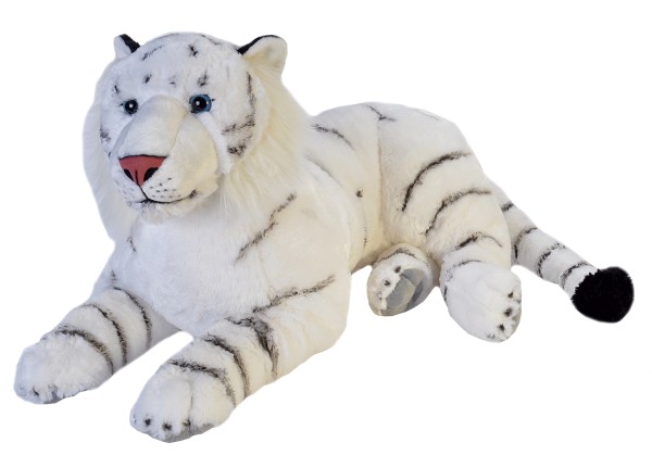 Wild Republic 19548 Jumbo Weißer Tiger ca 76cm Plüsch