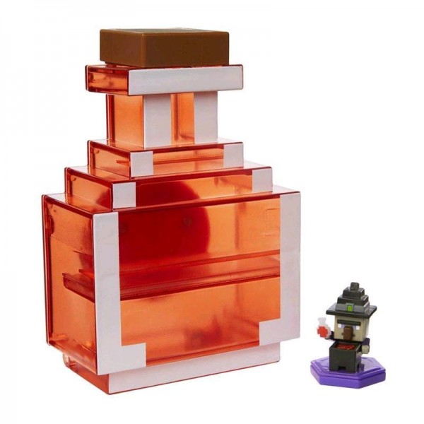 Minecraft Earth - Sammelkoffer Trankbehälter zum Mitnehmen inkl. Figur GKT45