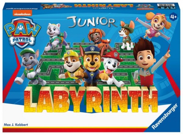 Ravensburger Paw Patrol Junior Labyrinth Brettspiel Familienspiel ab 4+ Jahre