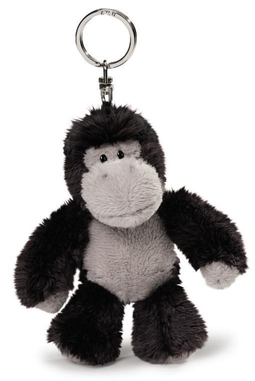 Nici 37349 Schlüsselanhänger Gorilla Louis Wild Friends Bean Bag Plüsch 10cm 