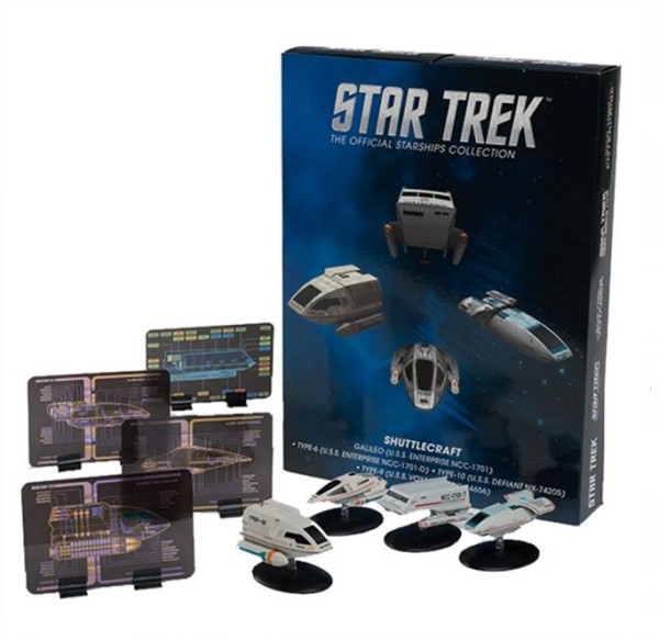 Star Trek Shuttlecraft Set 1 (Galileo & Type-6 & Type-10 & Type-9) Starships Co.