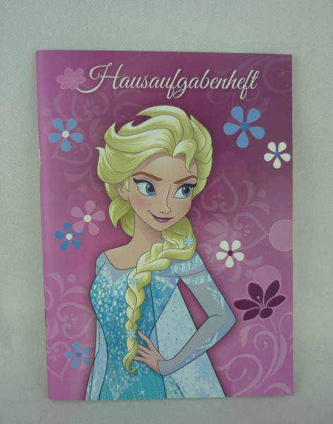 Hausaufgabenheft Disney Frozen Elsa & Anna A5 Undercover