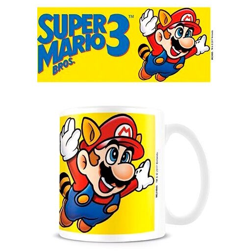 Pyramid 24885 Tasse Nintendo Super Mario Bros 3 Kaffee-/Teetasse Waschbär 315ml