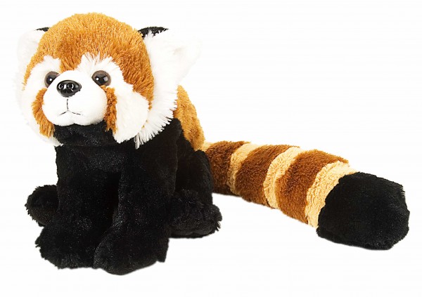 Wild Republic 10945 Roter Panda ca 28cm (mit Schwanz 50cm) Plüsch mit Ökofüllung