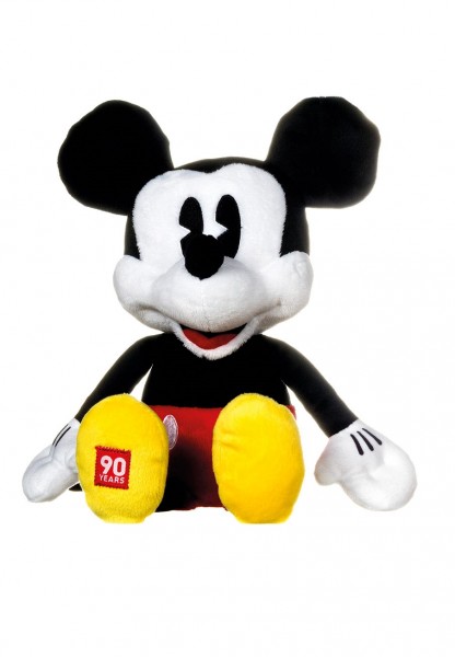 Disney Mickey & Minnie Mouse 90th Anniversary Mickey Maus ca 33cm Plüsch