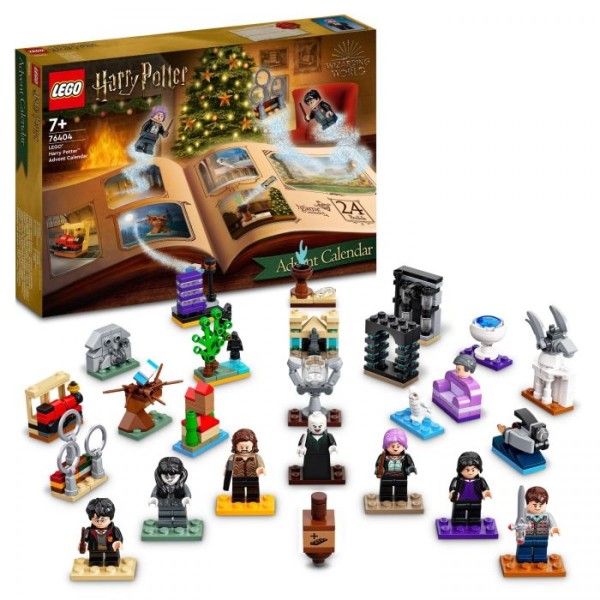 Adventskalender Lego Harry Potter 76404 mit 7 Figuren und legendäre Film-Objekte