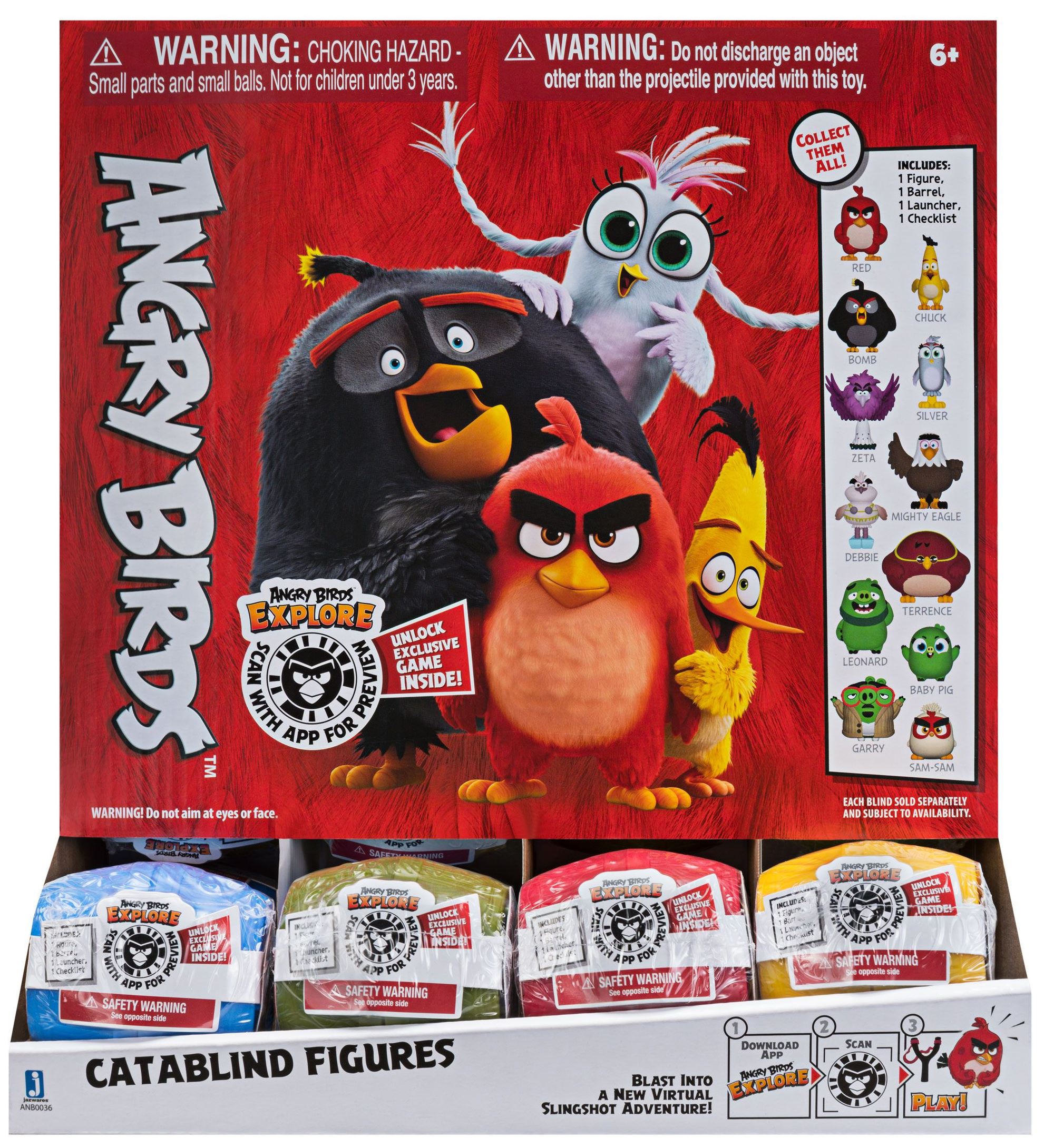 Angry Birds catablind personnages soirée surprise-Sammelfigur anb0036 