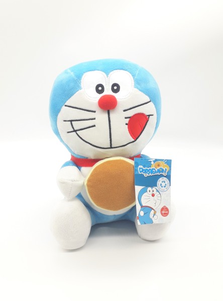 Doraemon kosmische blaue Katze 24-27cm (Play by Play) - Doraemon mit Dorayaki
