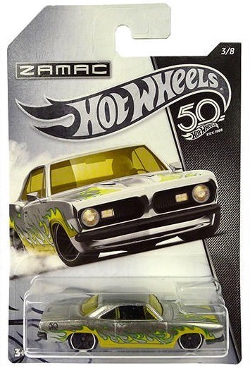 Hot Wheels Zamac 50 Jahre Edition Sammelfahrzeuge - '68 Plymouth Barracuda