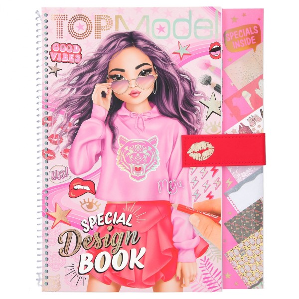 Depesche 11611 TOPModel Special Design Book Muji gestalte Outfits Kreativbuch