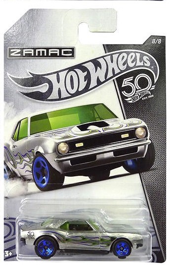 Hot Wheels Zamac 50 Jahre Edition Sammelfahrzeuge '68 Copo Camaro 
