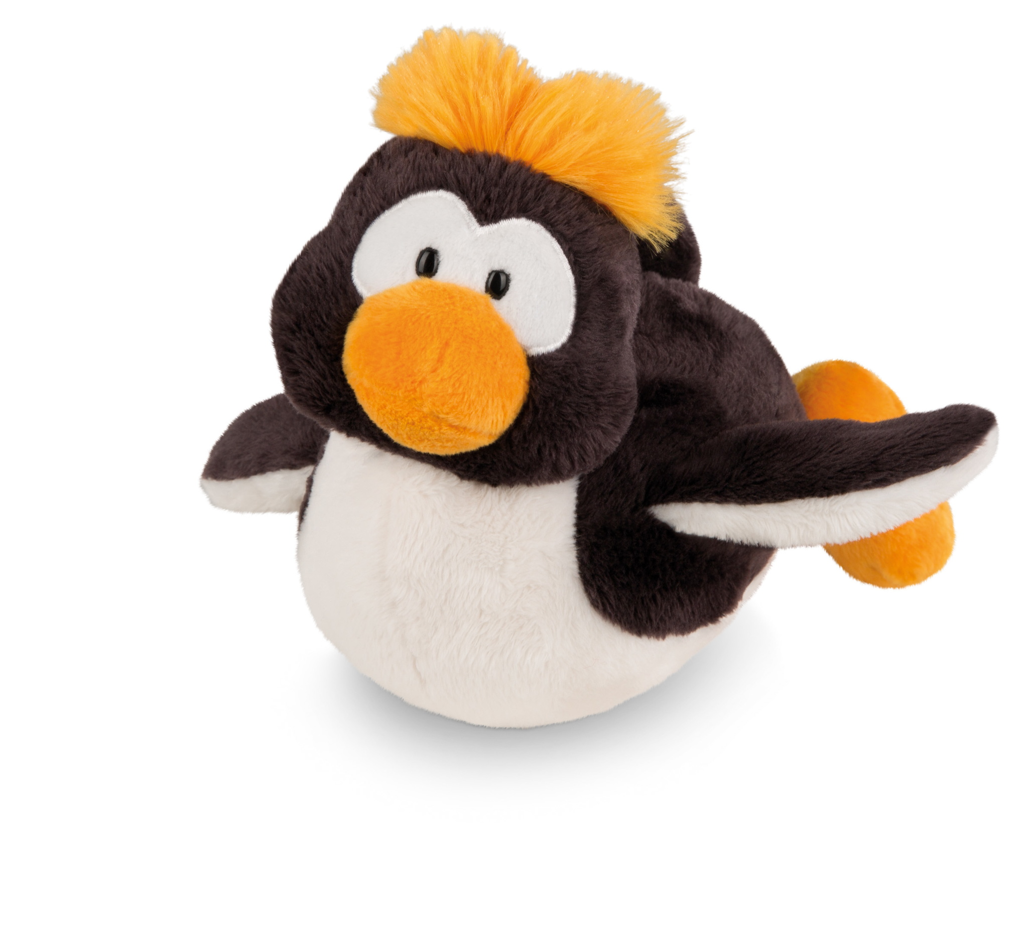 Nici 44122 Felsenpinguin Pinguin Frizzy 20cm liegend Schlenker Plüschtier NEU 