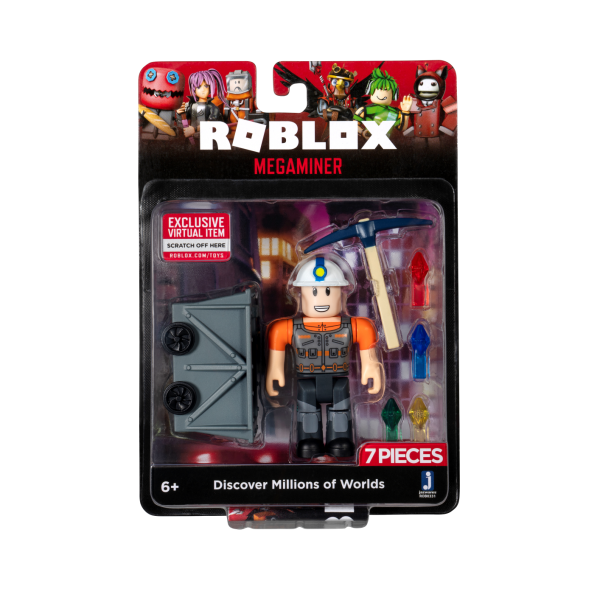 Roblox Mix & Match Figur mit Zubehör - Megaminer ROB0331