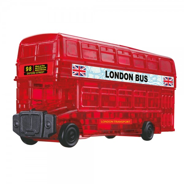 Crystal Puzzle 3D - London Bus 53 Teile ca. 10cm 59156