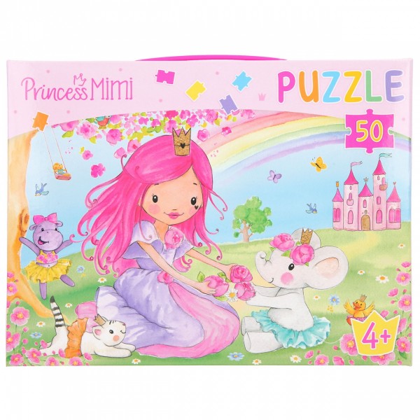 Depesche 11570 Princess Prinzessin Mimi KinderPuzzle Mimi & Tierfreunde 50 Teile