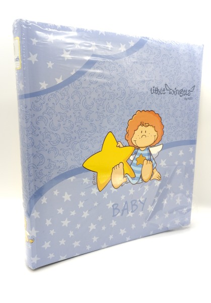 Goldbuch Fotoalbum Baby Little Wingels by Nici - Blau