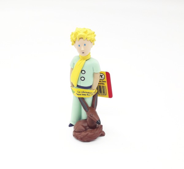 Plastoy 61030 Der Kleine Prinz mit Fuchs 7cm Sammelfigur Spielfigur