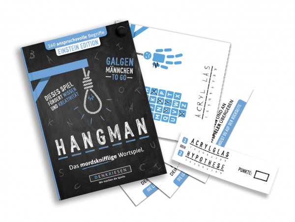Hangman (Galgenmännchen to go) - Einstein Edition für anspruchsvolle Begriffe