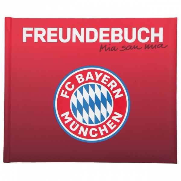 Depesche 11514 FC Bayern München Freundebuch FCB Logo Mia san mia