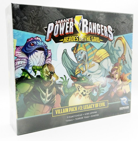 Power Rangers: Heroes of the Grid - Villain Pack #3: Legacy of evil